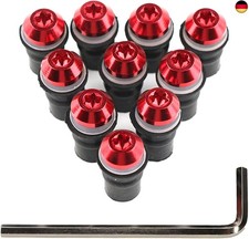 10 Stück M5 x 16mm Motorrad